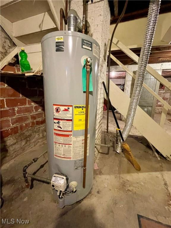 utilities with gas water heater