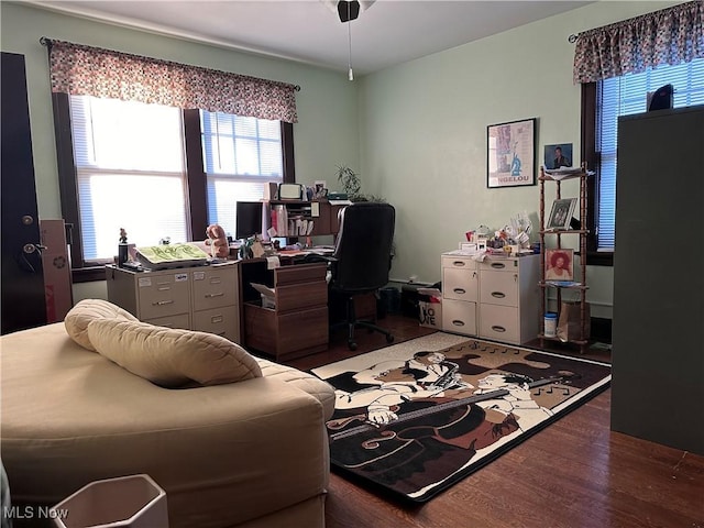 159 Kenilworth Ave SE, Warren, OH 44483 - office space with dark wood-type flooring
