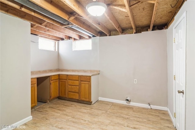 view of laundry area