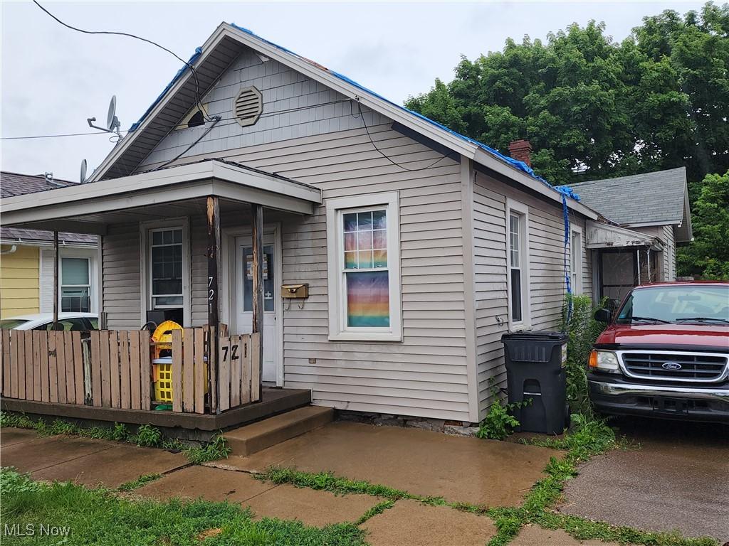 bungalow with covered porch