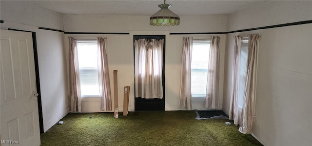 unfurnished room featuring carpet flooring