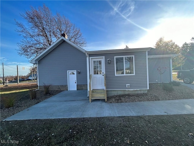 view of front of house