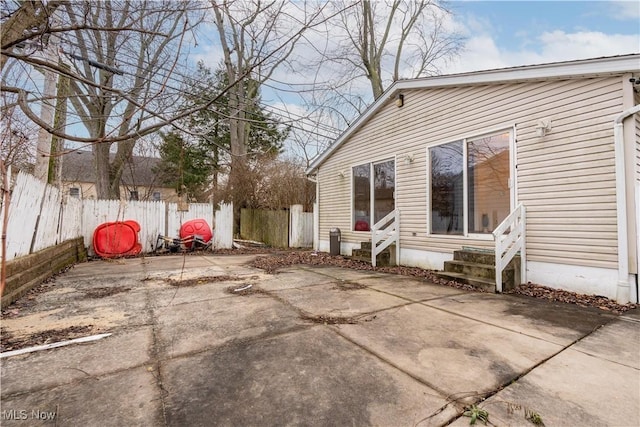 exterior space featuring a patio