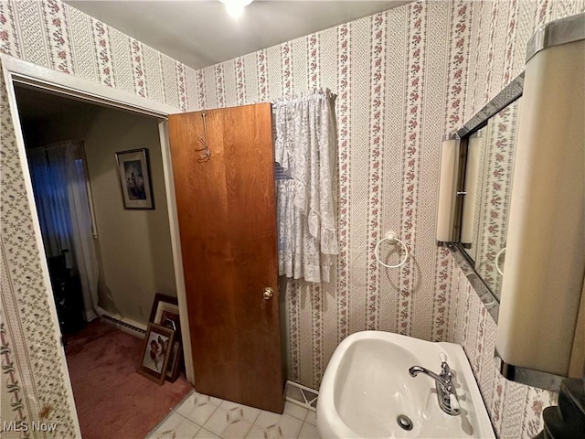 bathroom with sink