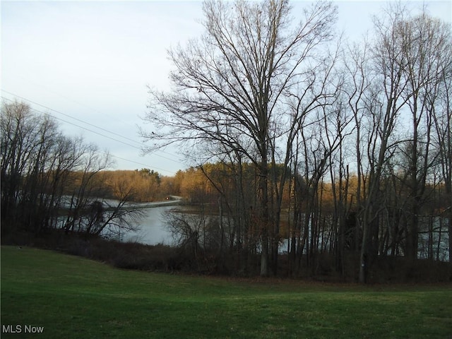 view of water feature