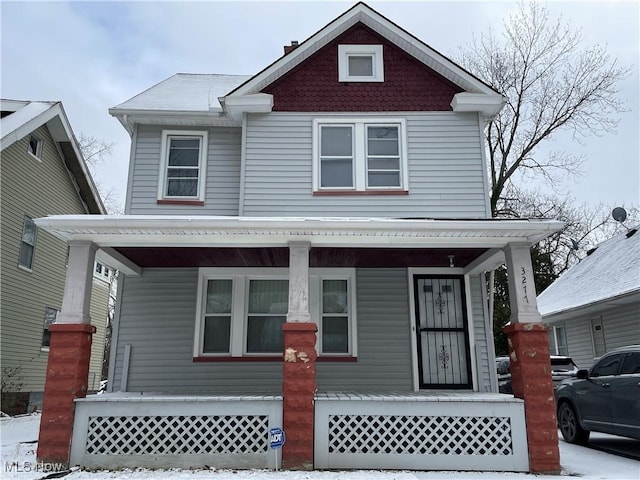 view of front of house