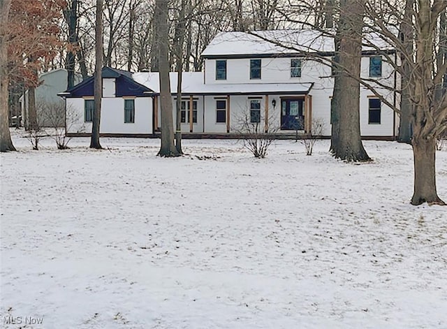 view of front of house