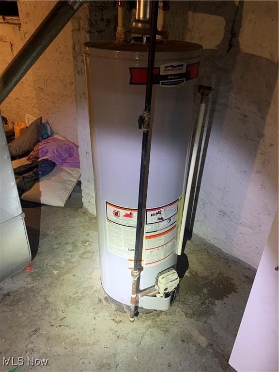 utilities featuring water heater