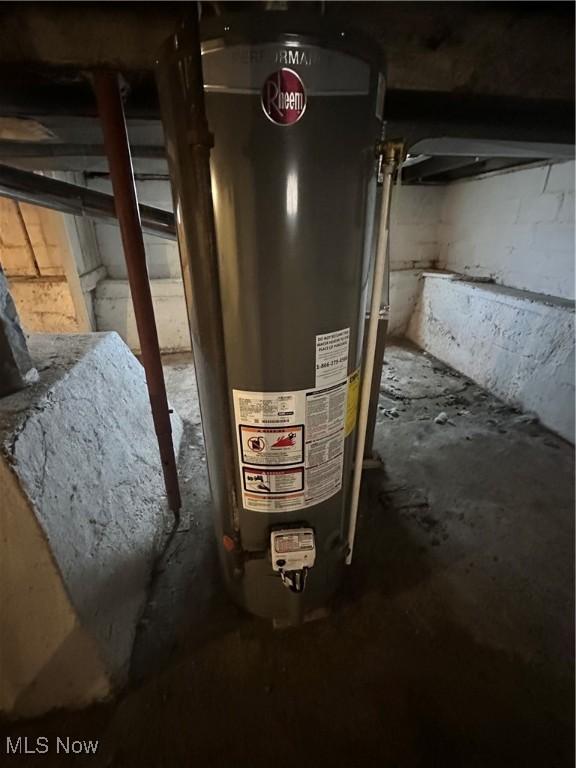 utilities with gas water heater