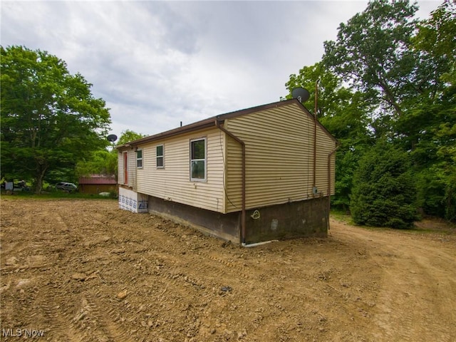 view of property exterior