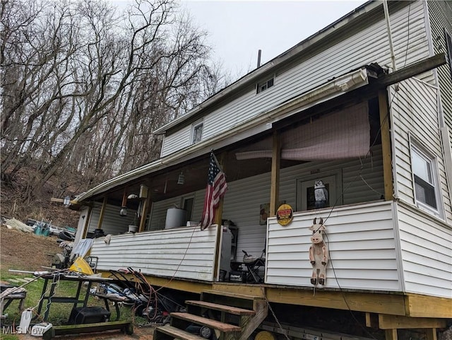 view of home's exterior