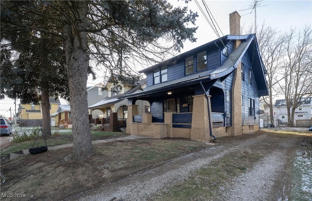 view of front of house