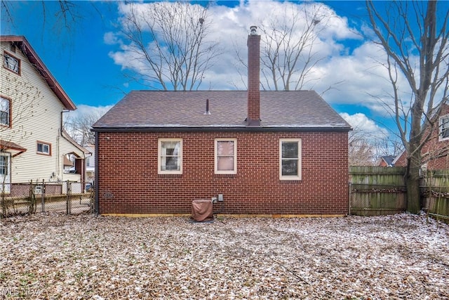 view of back of house