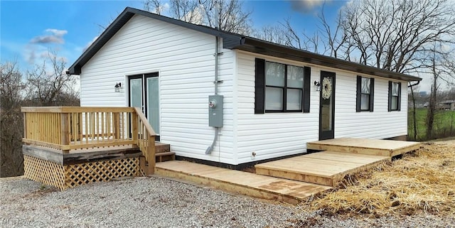 view of back of house