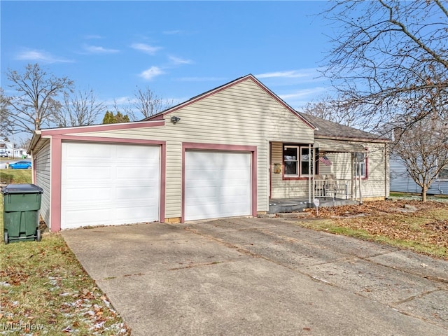 exterior space featuring covered porch