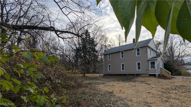 view of property exterior