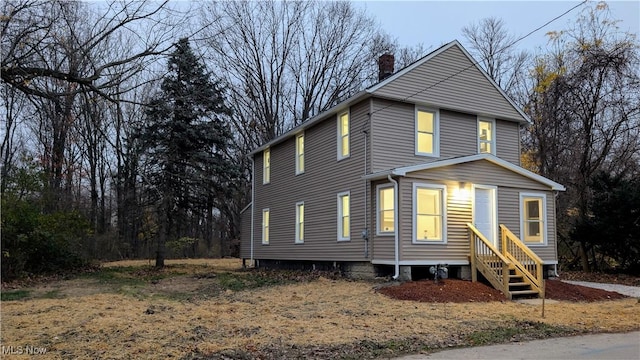 view of front property