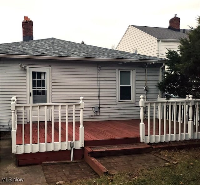 view of deck