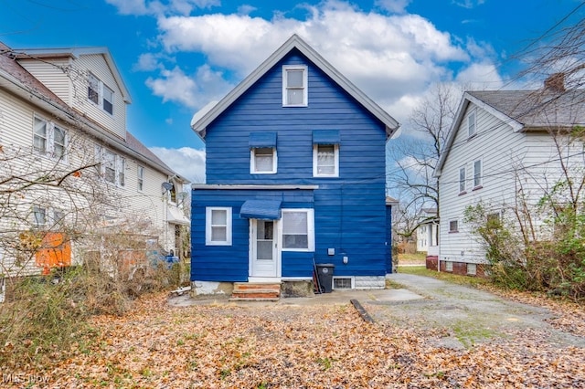 view of back of house