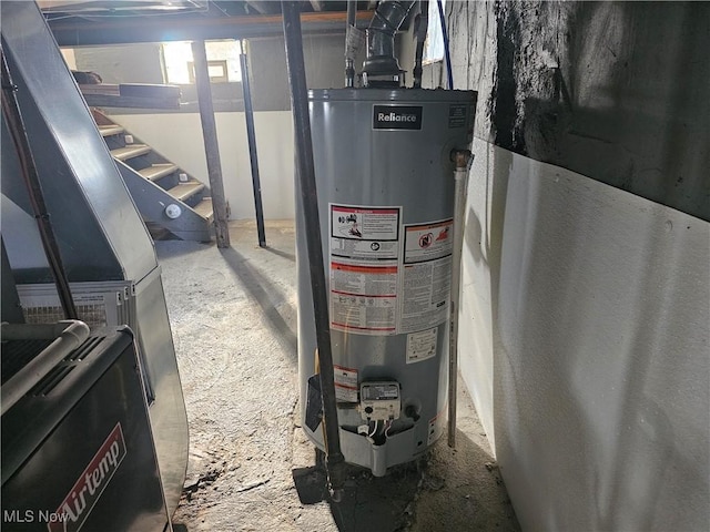 utilities with gas water heater