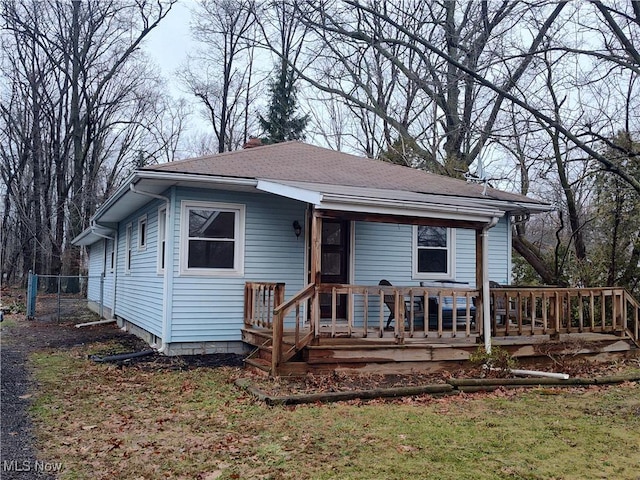 view of front of house