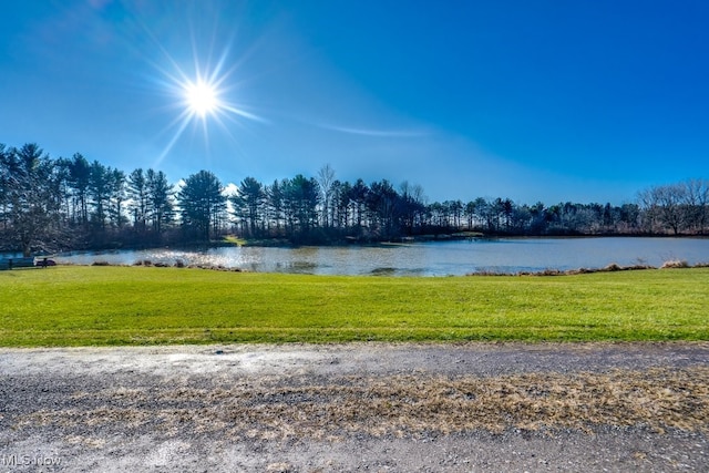 property view of water