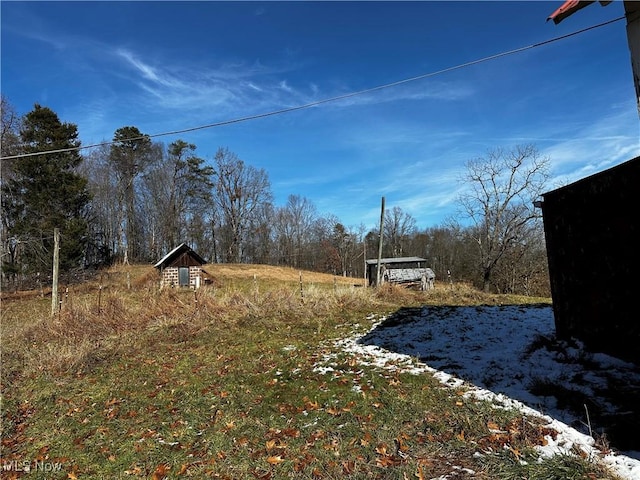 view of yard