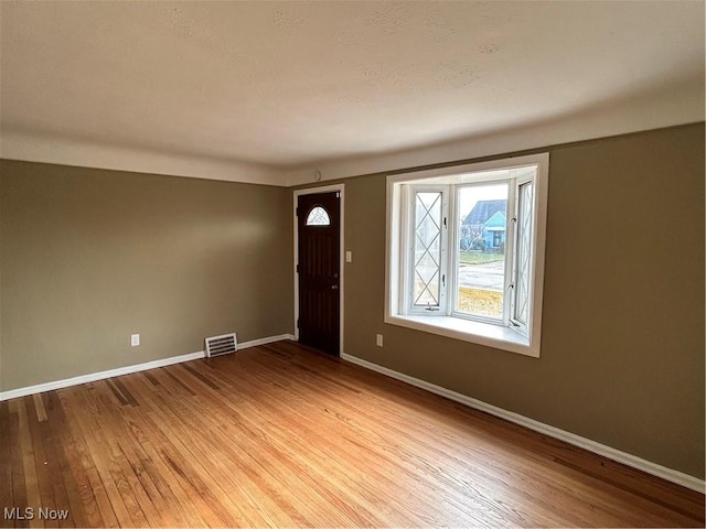 entryway featuring light wood-type flooring