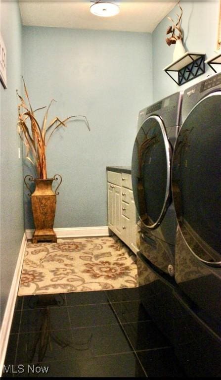 laundry area featuring washer and dryer