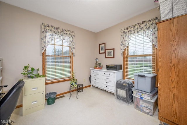 interior space with a wealth of natural light