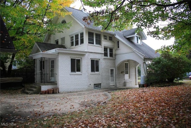 view of rear view of house