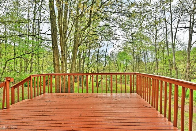 48077 Allegheny Trl, Negley, OH 44441 - view of wooden terrace
