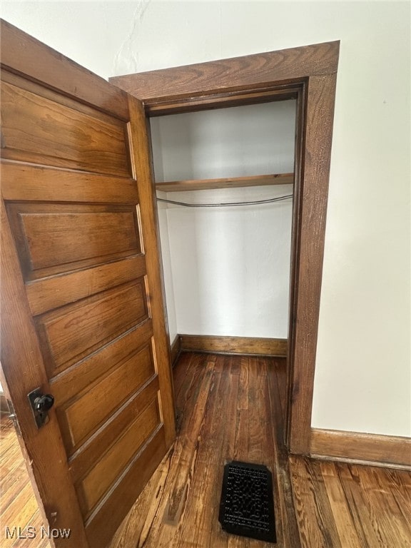 view of closet