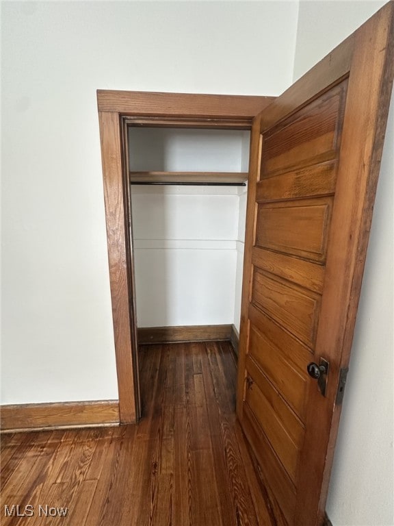 view of closet