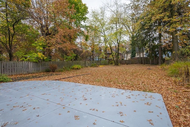 exterior space with a patio area