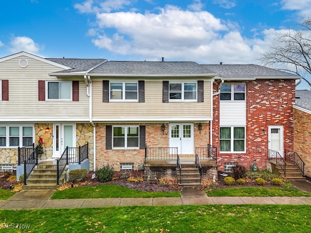 view of townhome / multi-family property