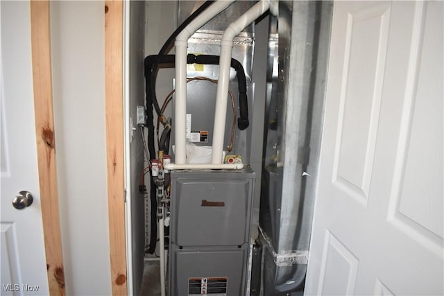 view of utility room