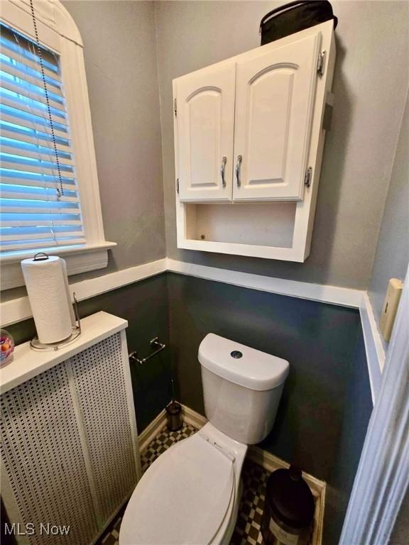 bathroom with toilet