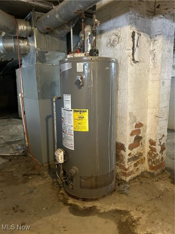 utilities with gas water heater