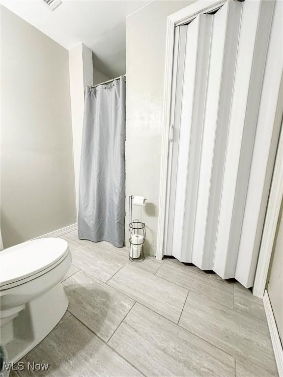 bathroom with toilet