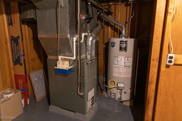 utilities featuring water heater