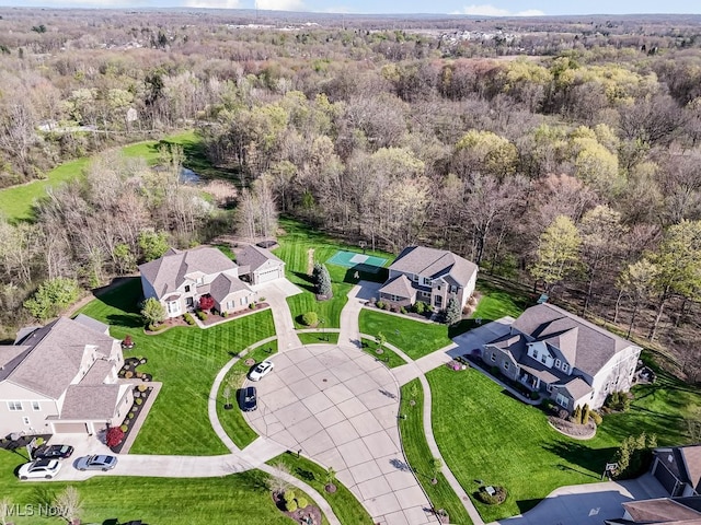 680 Morgan Trl, Aurora, OH 44202 - view of property location with a forest and nearby suburban area
