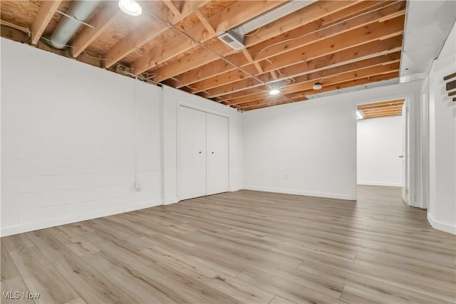 6301 Fiesta Ct, Lorain, OH 44053 - finished below grade area featuring wood finished floors and baseboards