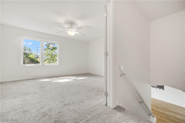 6301 Fiesta Ct, Lorain, OH 44053 - carpeted spare room with ceiling fan and baseboards