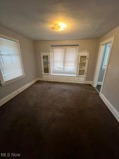 empty room featuring plenty of natural light