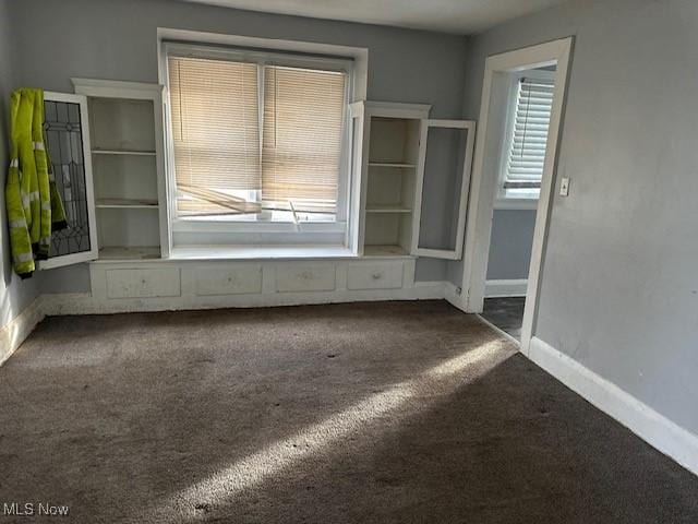 spare room with carpet