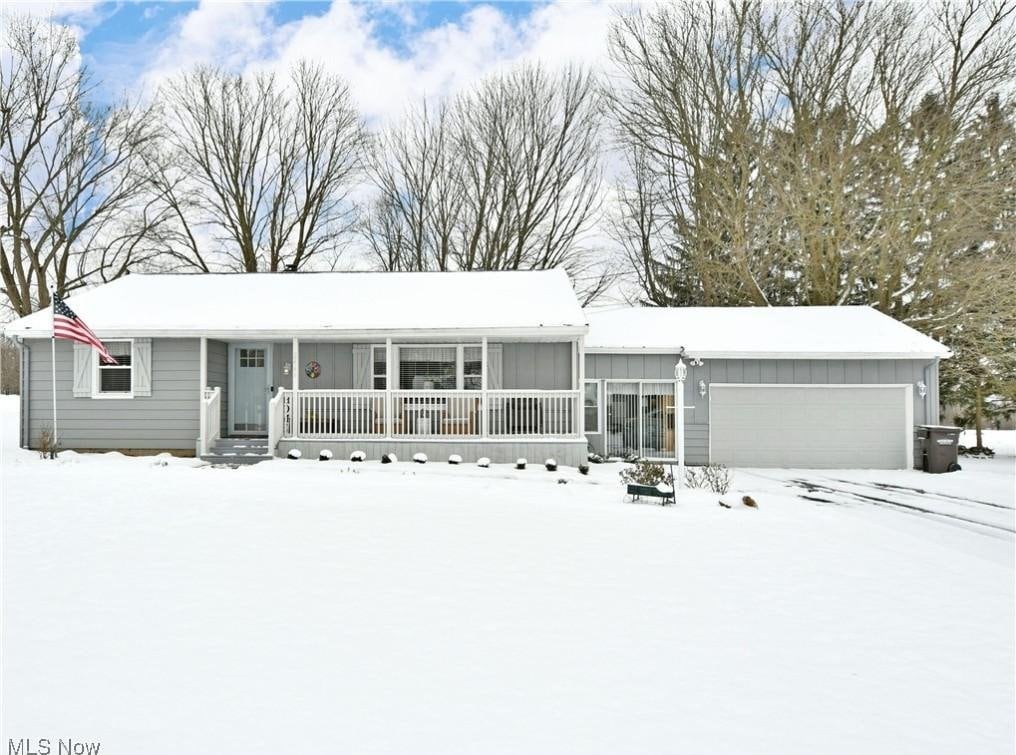 ranch-style house with a garage