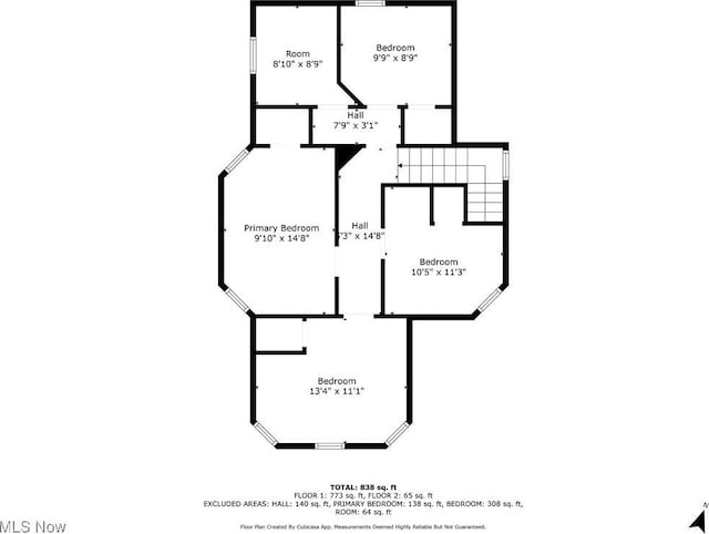6114 W Clinton Ave, Cleveland, OH 44102 - view of floor plan / room layout