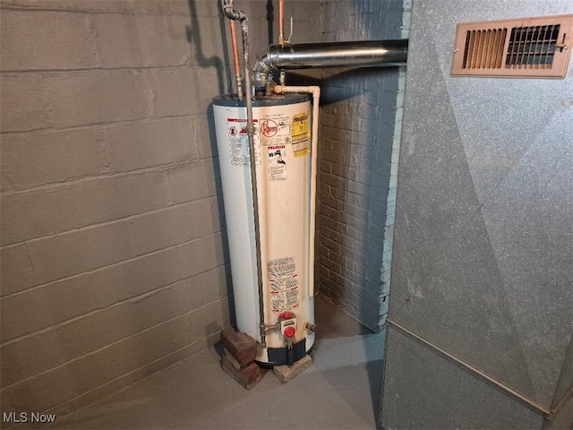 utilities with gas water heater