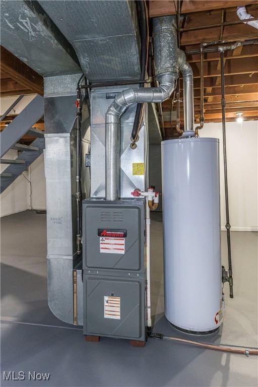 utilities with gas water heater